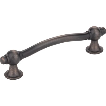 Elements 96 mm Center-to-Center Brushed Oil Rubbed Bronze Syracuse Cabinet Bar Pull 575-96DBAC